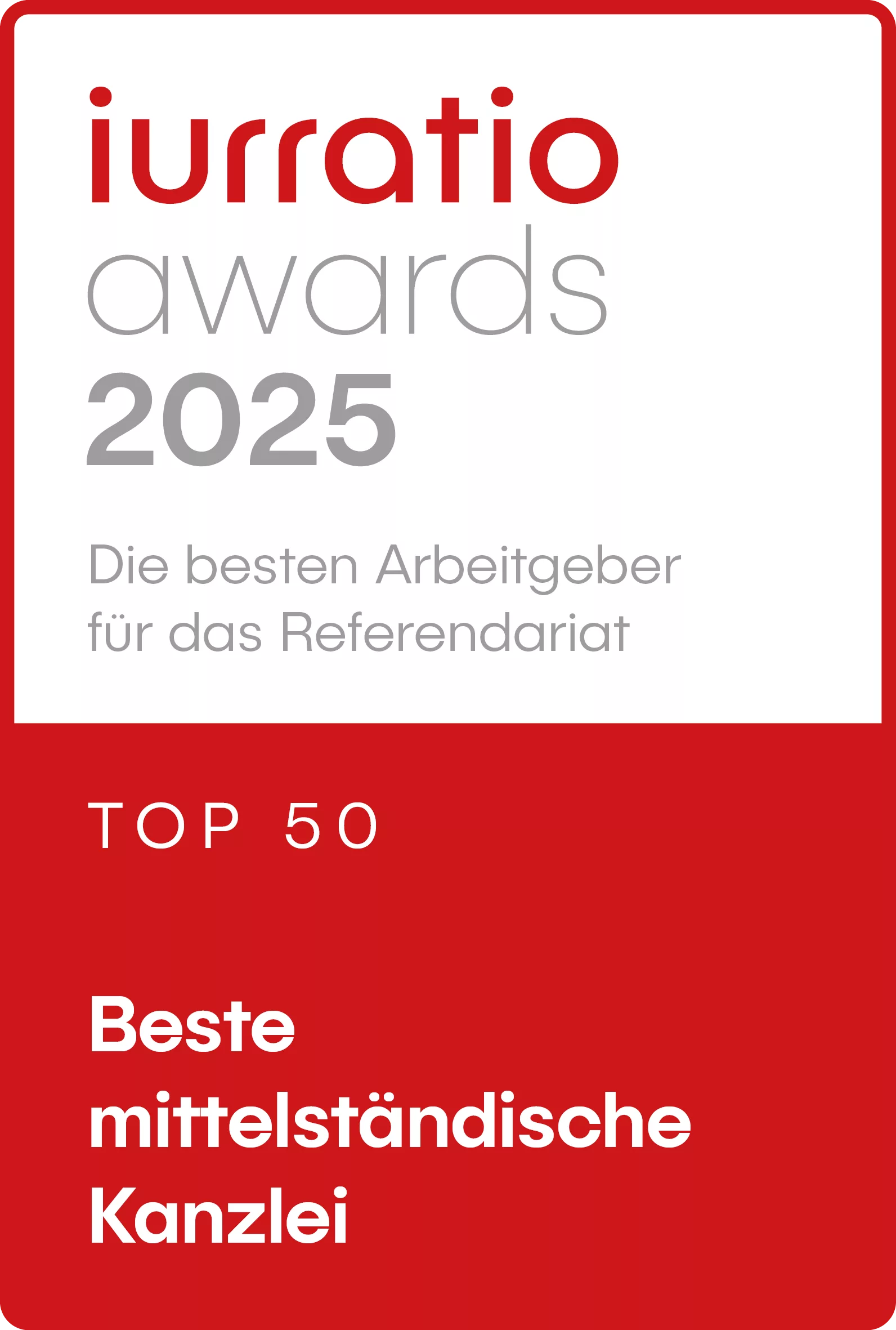 Beste mittelständische Kanzlei